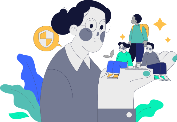 示意插畫：資安把關